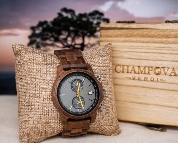 Champova verdi Ashwood horizon men luxury timepiece chronograph Auto date Quartz wristwatches - Image 4